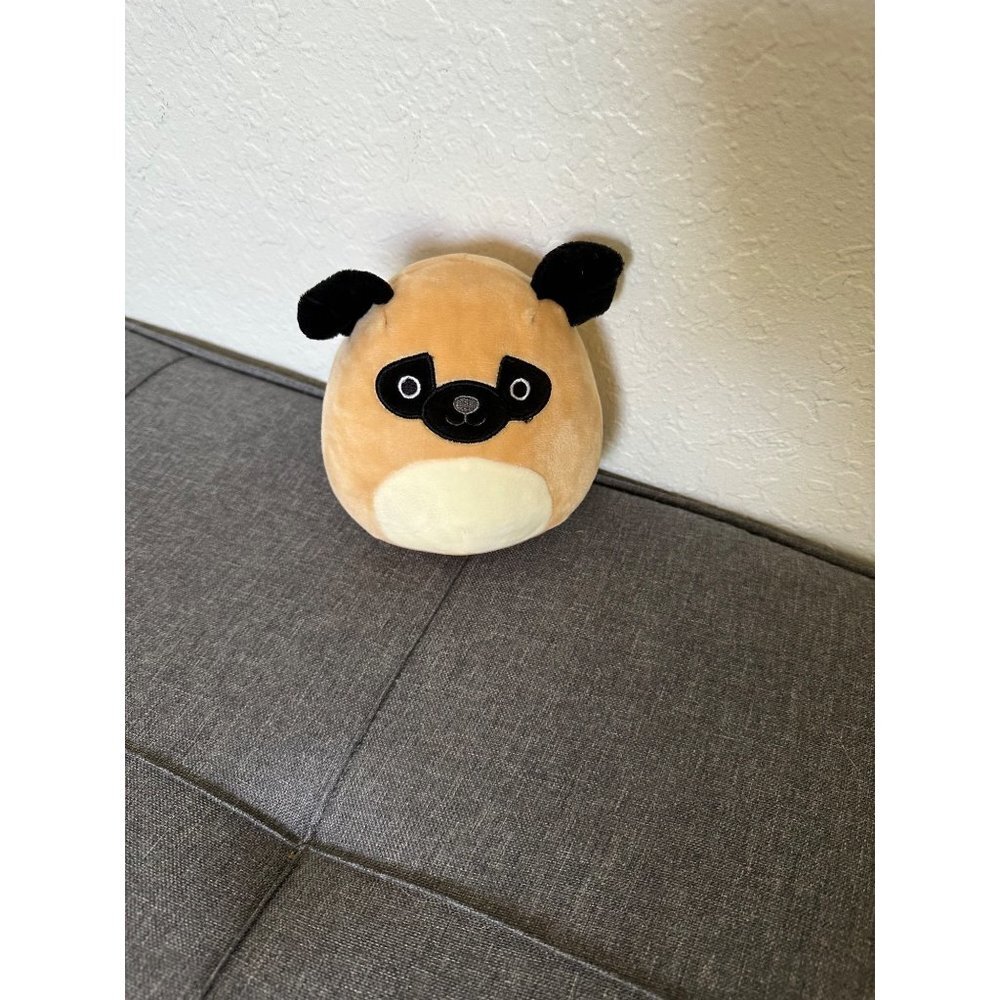 Squishmallow Prince The Pug 5 Inch Stuffed Plush Toy NEW